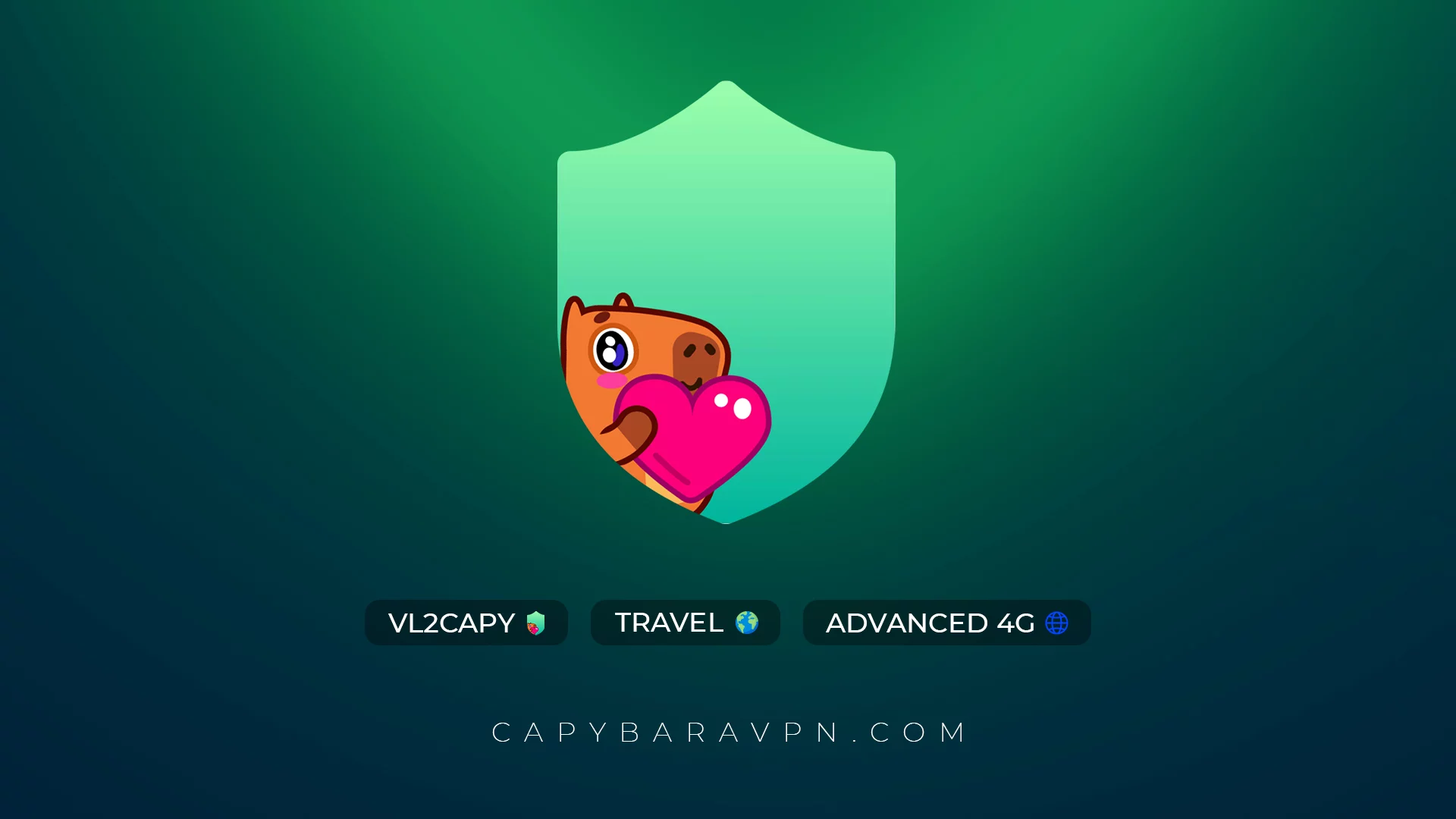 Изображене: как выбрать локацию в CapybaraVPN